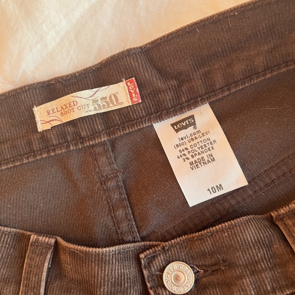 Vintage LEVIS brown corduroy pants - Picture 7 of 7